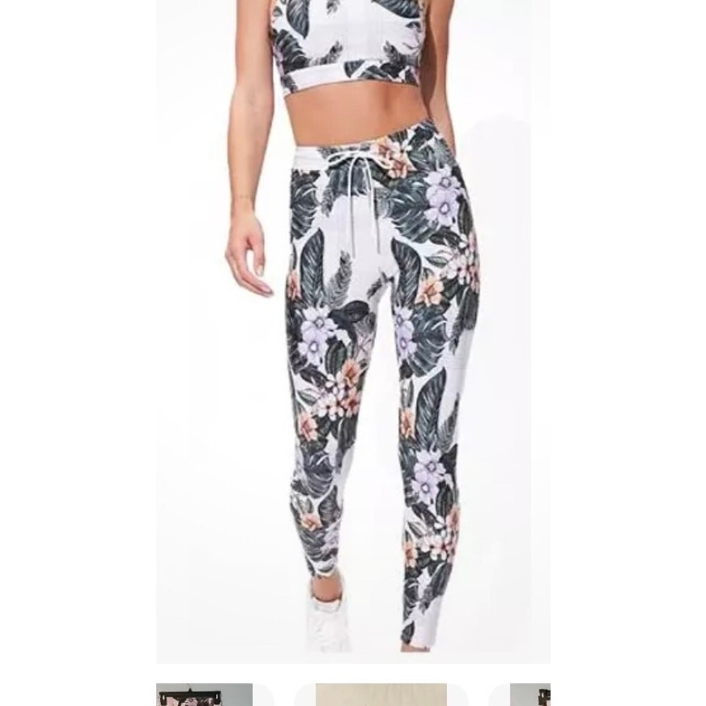 Eleven by Venus‎ Williams Tropicana leggings 25" 507- Size Small NEW